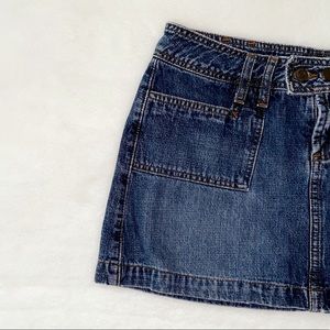 Paris Blues Blue Jean Mini Skirt - Size 7